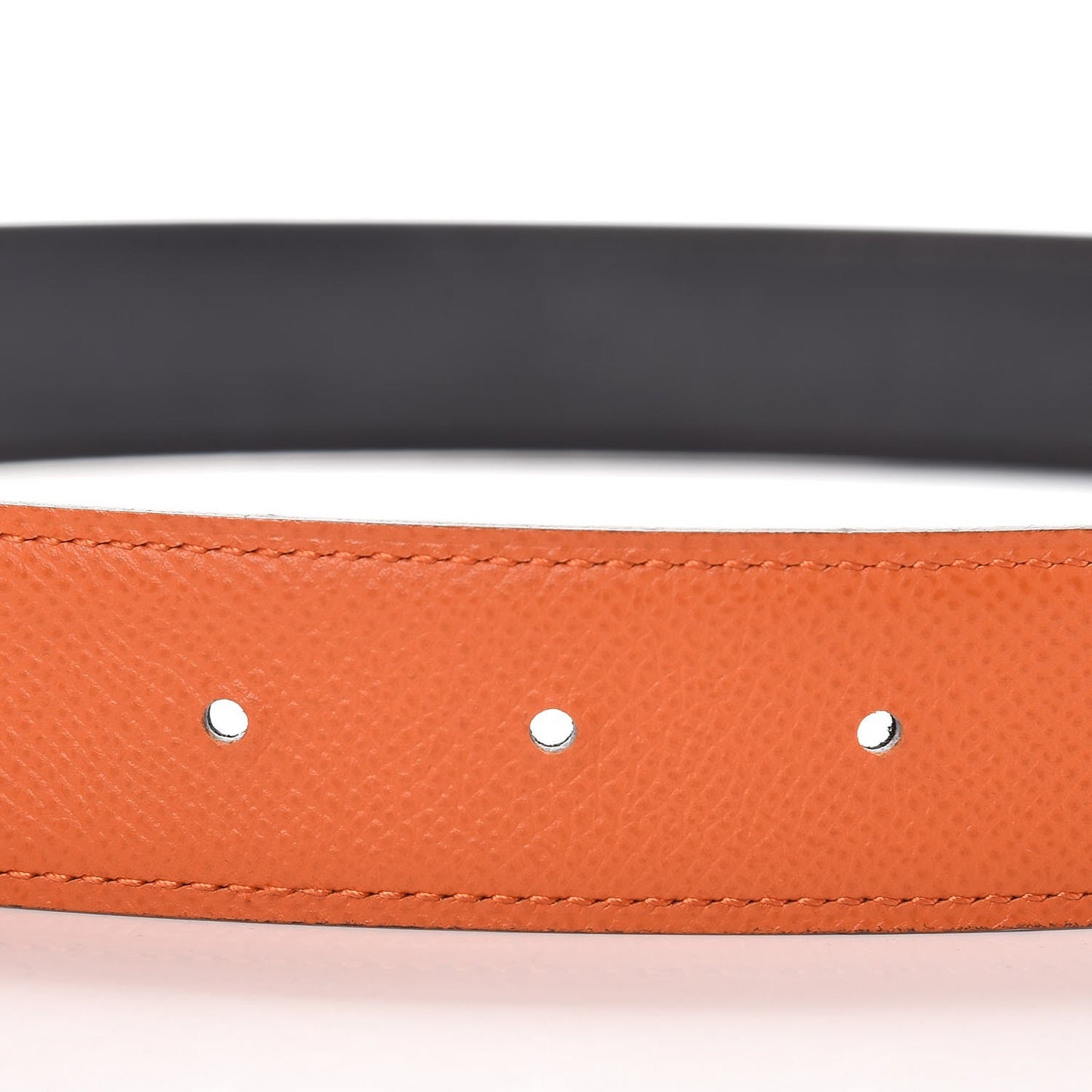 Swift Epsom 32mm H Belt 75 Black Orange