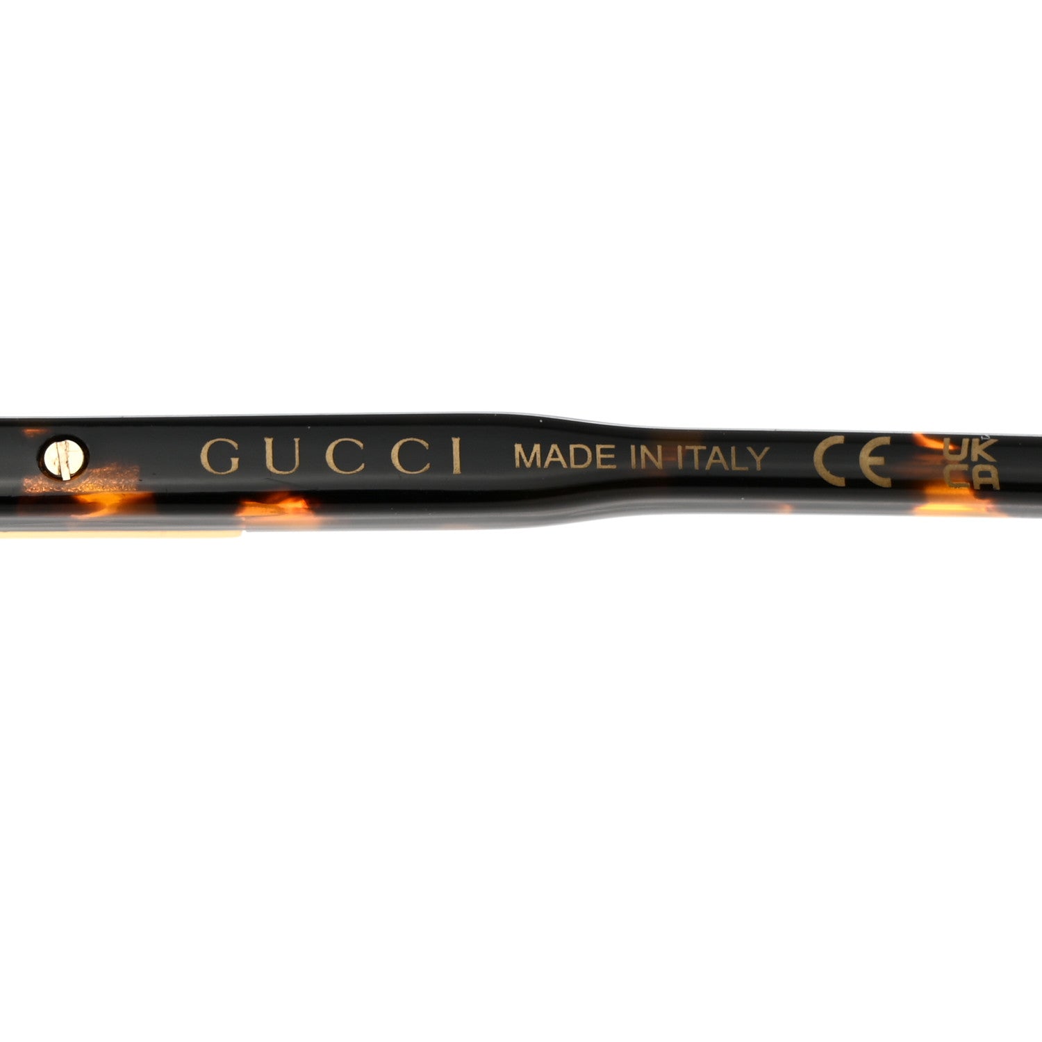 Gucci Metal Aviator Sunglasses GG1164S Gold 5 of 8