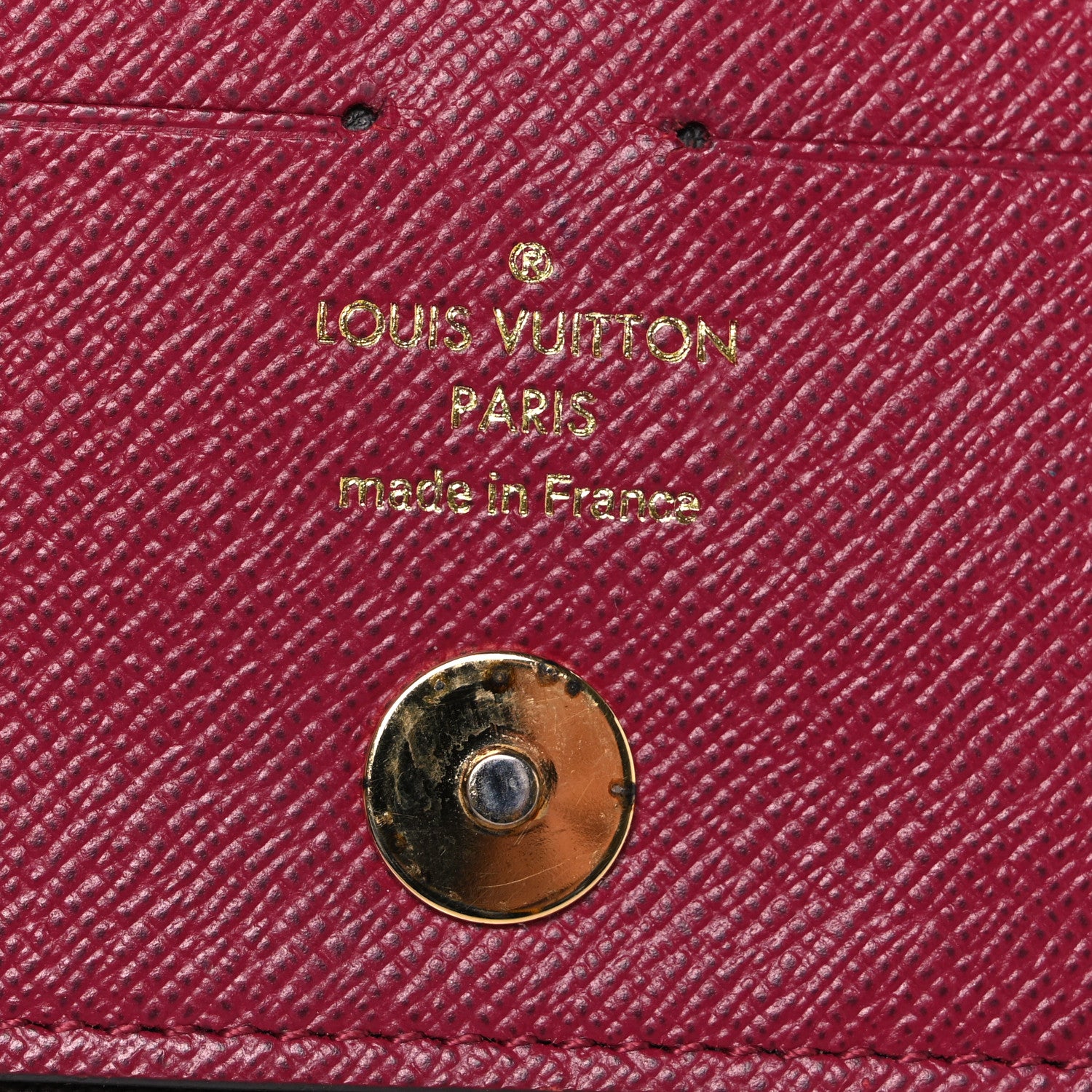 Louis Vuitton Monogram Adele Wallet Fuchsia 6 of 7