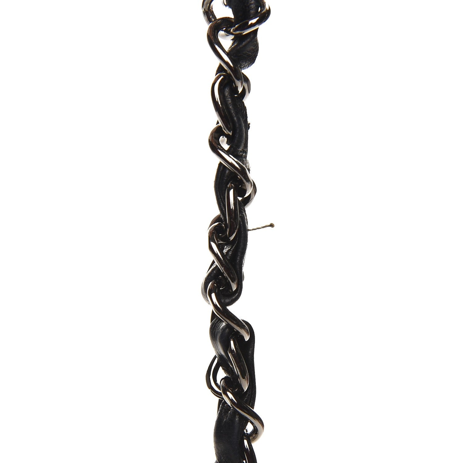 Chanel Lambskin Quilted Maxi 3 Flap Black 10 of 16