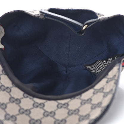 Gucci Monogram Web Baseball Hat S Beige Blue 5 of 10