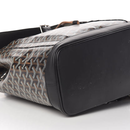 Goyard Goyardine Calfskin Alpin Backpack Black 8 of 12