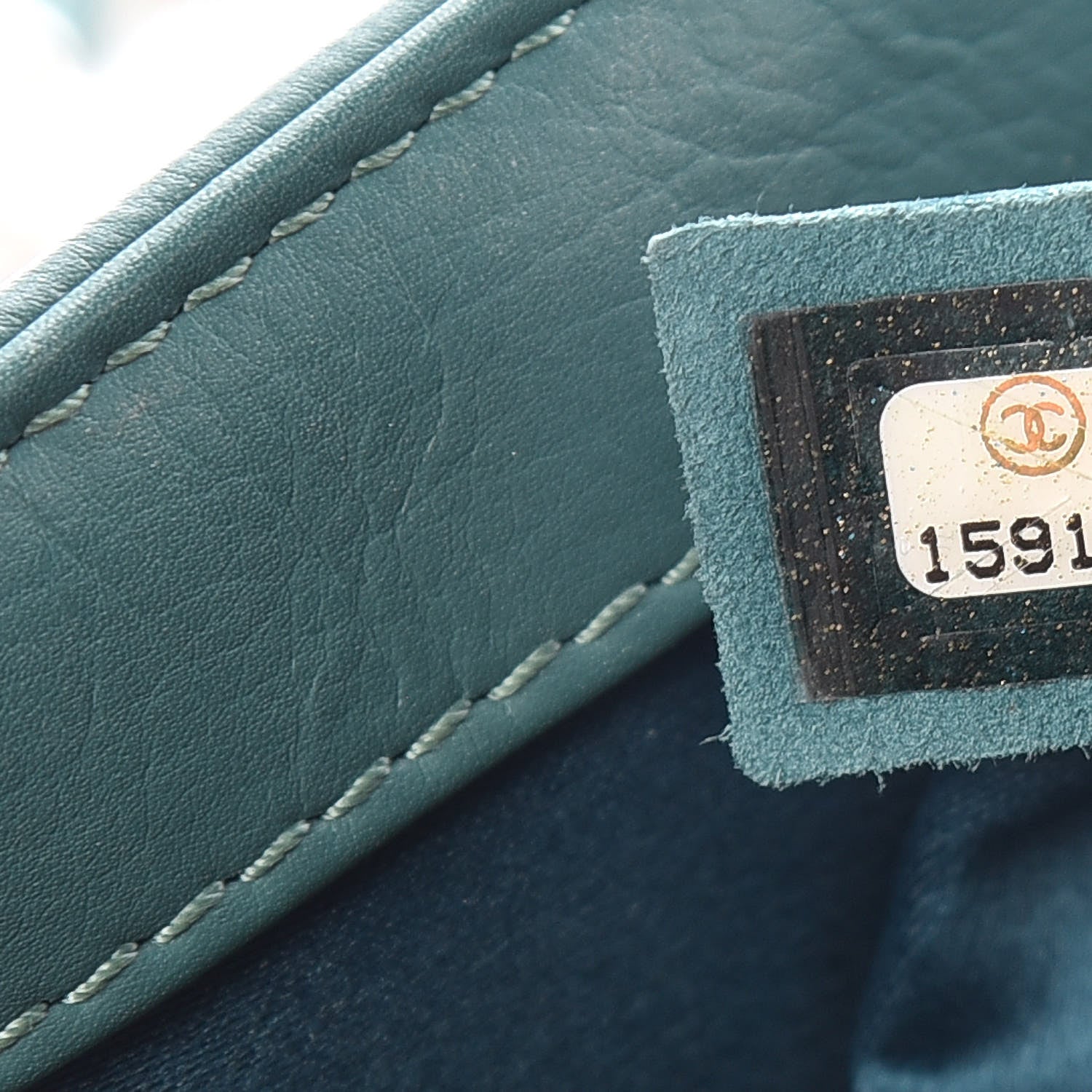 Chanel Calfskin Ultimate Stitch Flap Turquoise 9 of 15