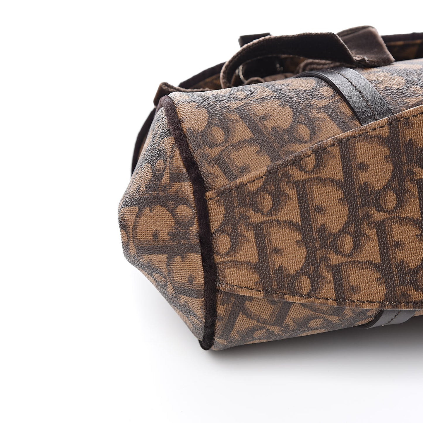Monogram Romantique Trotter Bag Brown
