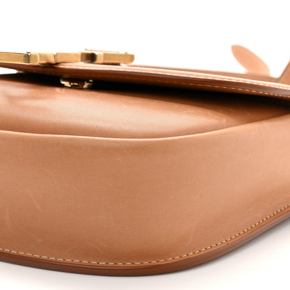 Saint Laurent SAINT LAURENT Smooth Calfskin Cotton Canvas Small Kaia Satchel Natural Beige 10 of 13