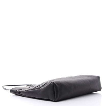Chanel Aged Calfskin Quilted Large 31 Shopping Bag Black 4 of 11