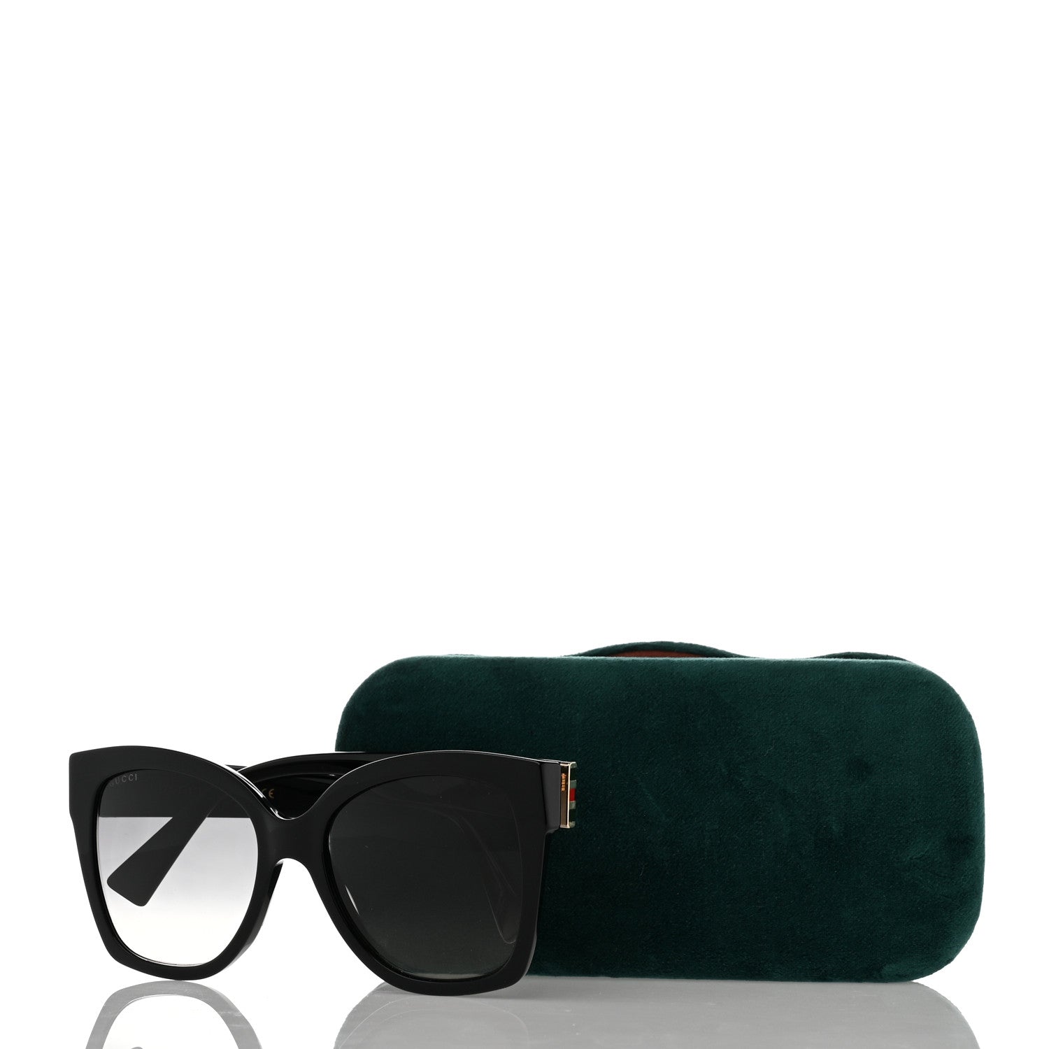 Gucci Acetate Square Frame Sunglasses GG0459S Black 9 of 9