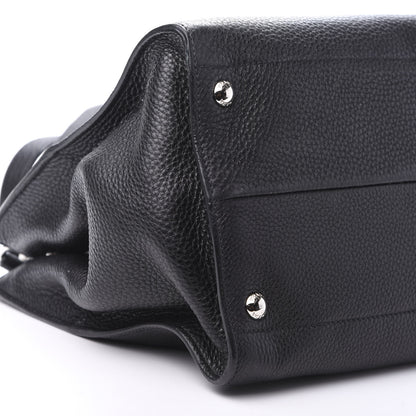 Prada Vitello Daino Shopping Tote Black 8 of 10