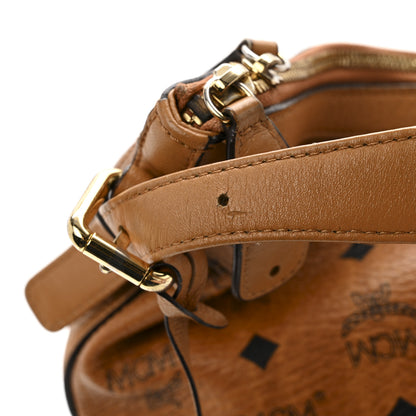 MCM Visetos Hobo Cognac 12 of 15