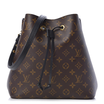 Louis Vuitton Monogram Neonoe MM Black 1 of 9