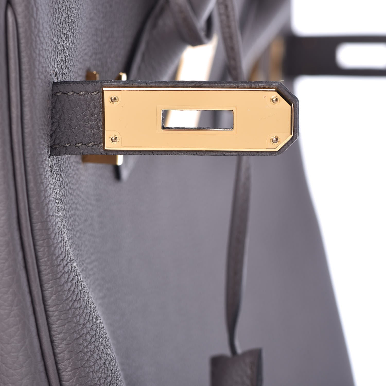 Hermes Togo Birkin 30 Etain 19 of 39