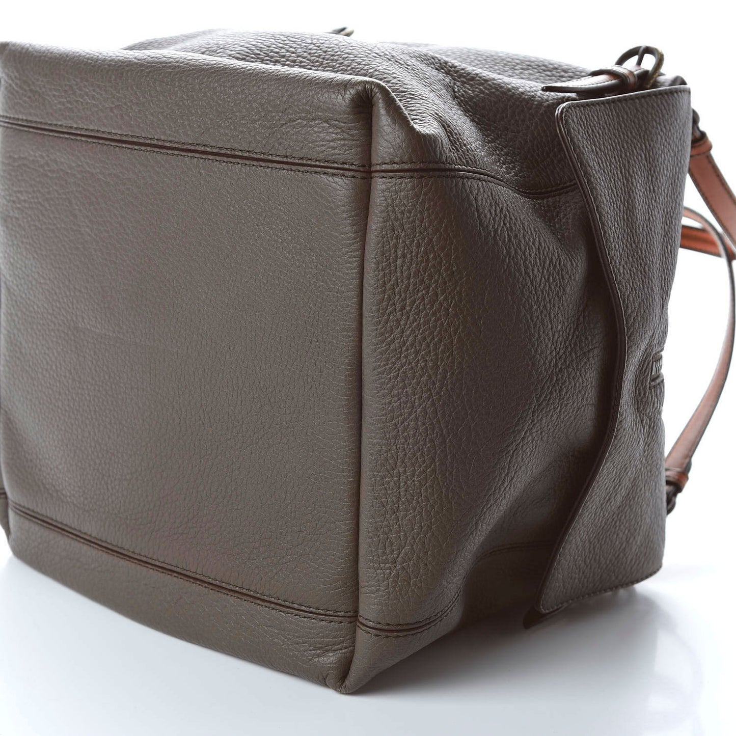 Cervo Deerskin Shoulder Bag Brown