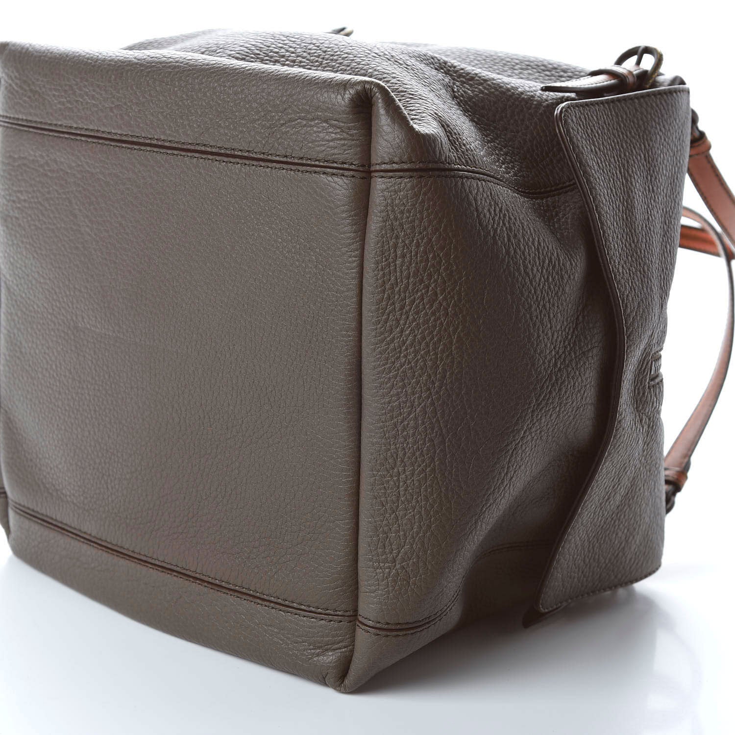 Bottega Veneta Cervo Deerskin Shoulder Bag Brown 7 of 9