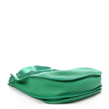 Hermes Taurillon Clemence Evelyne III GM Menthe 4 of 10