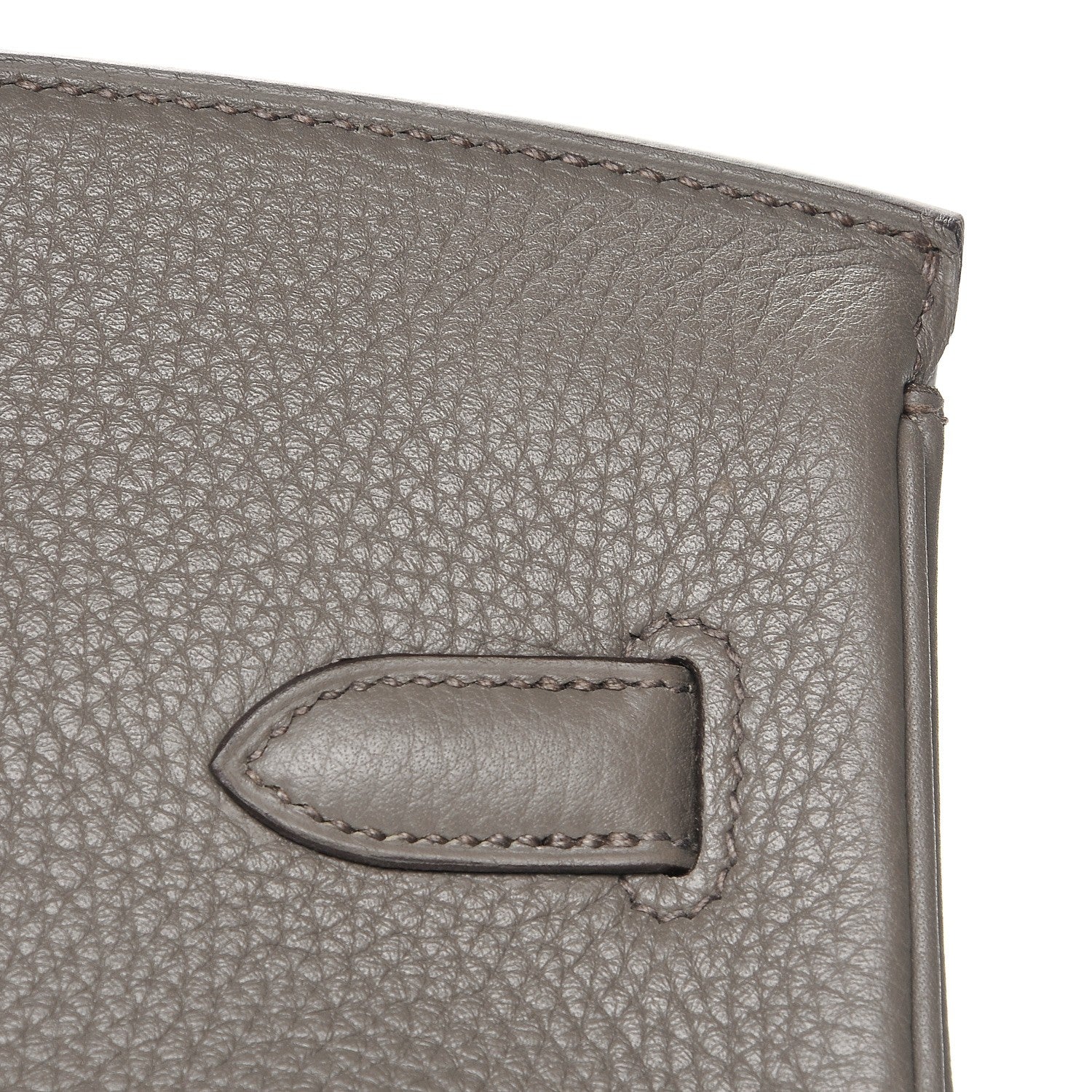 Hermes Togo Birkin 35 Etain 16 of 28