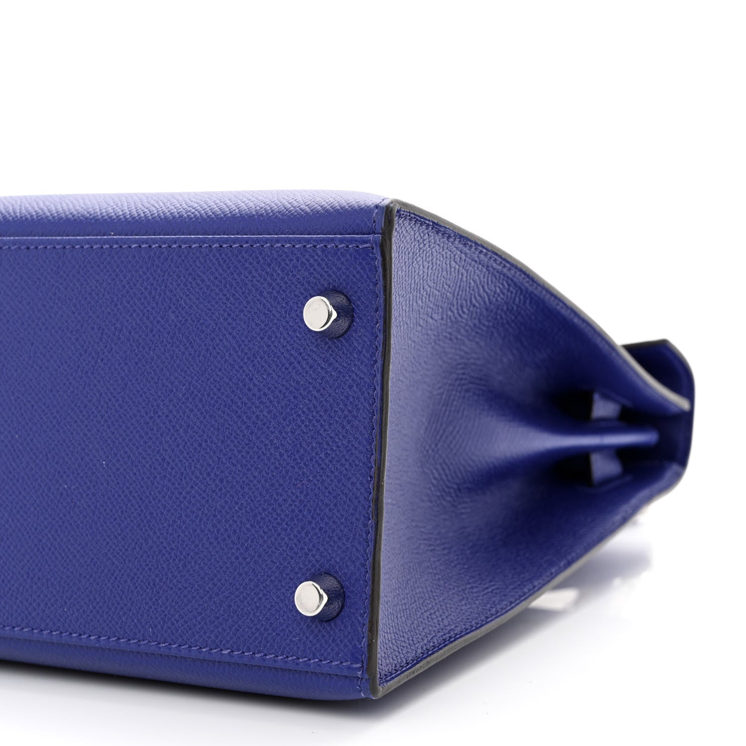 Hermes Epsom Kelly Sellier 28 Bleu Electrique 10 of 10