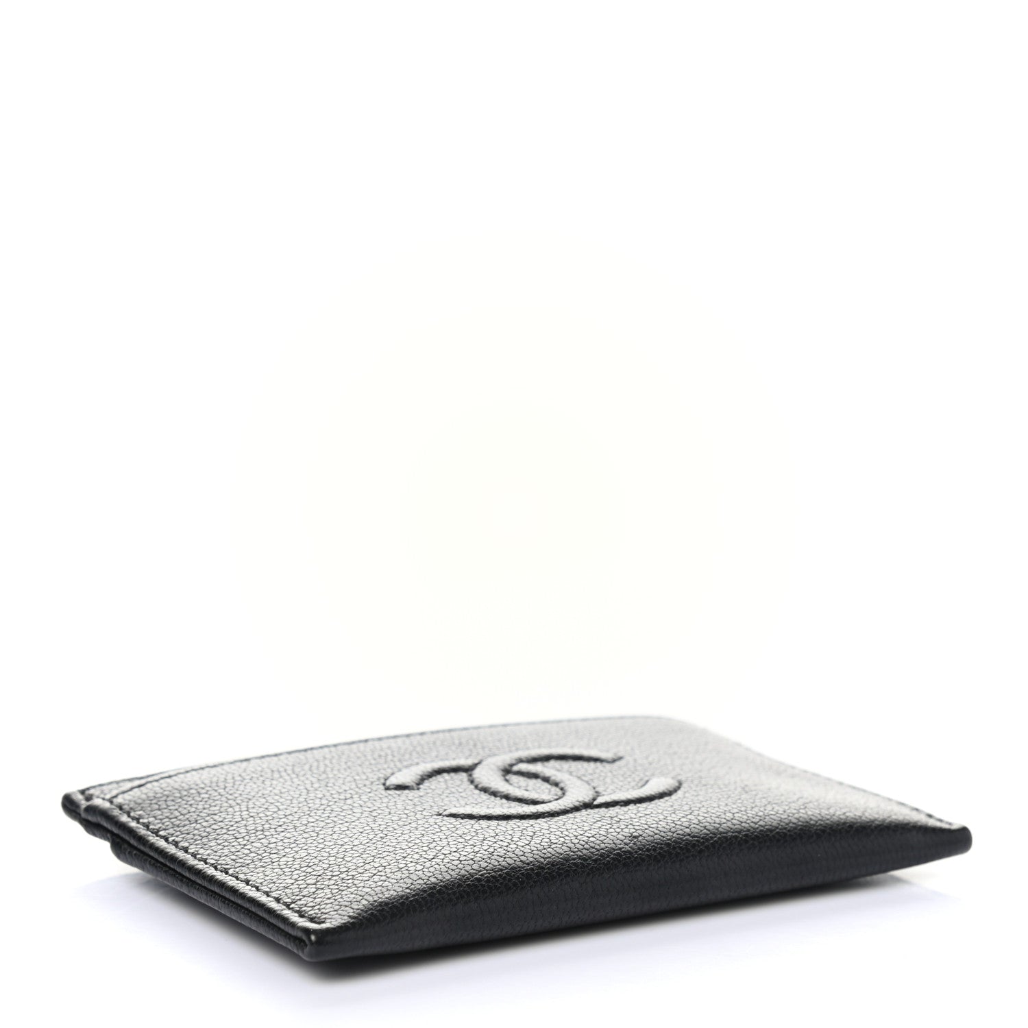 Chanel Calfskin CC Card Holder Black 4 of 8
