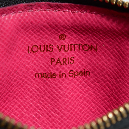 Louis Vuitton Monogram Multicolor Key Pouch Black Grenade 6 of 7