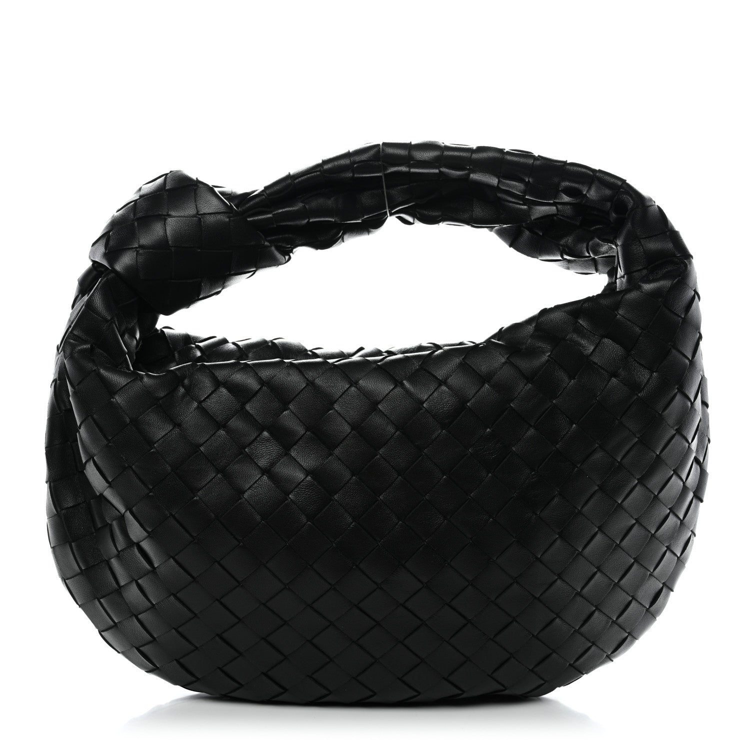 Bottega Veneta Nappa Intrecciato Teen Jodie Hobo Black 1 of 10