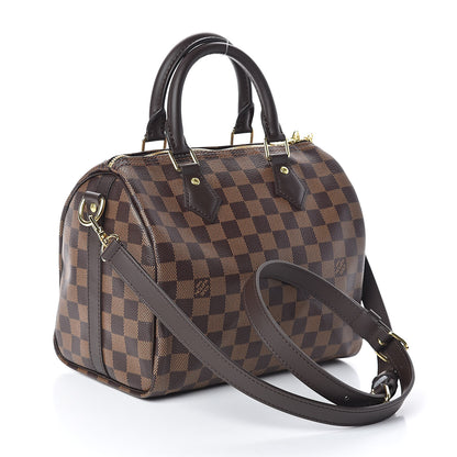 Louis Vuitton Damier Ebene Speedy Bandouliere 25 3 of 10