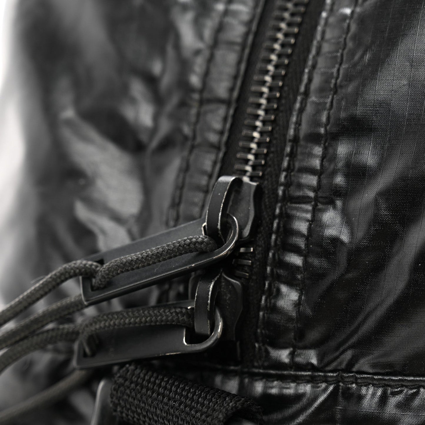 Nylon Nuxx Ripstop Duffle Black White