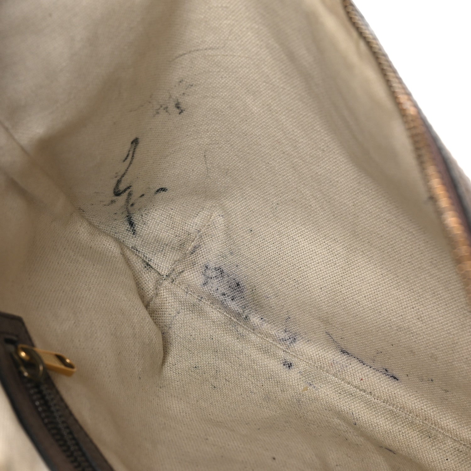 Gucci GG Supreme Monogram Web Small Ophidia Half Moon Hobo Brown 12 of 12
