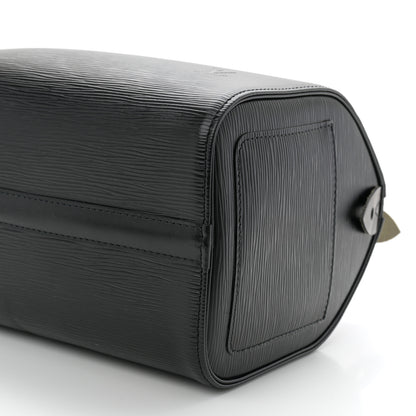 Louis Vuitton Epi Speedy 25 Black 9 of 10