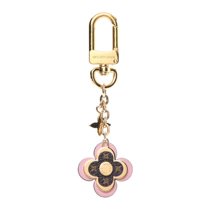 Louis Vuitton Monogram Blooming Flowers BB Bag Charm Key Holder Pink 1 of 4
