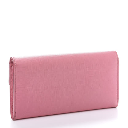 Fendi Vitello Elite Crystal Monster Eyes Simply Continental Wallet Lollypop Black 3 of 8