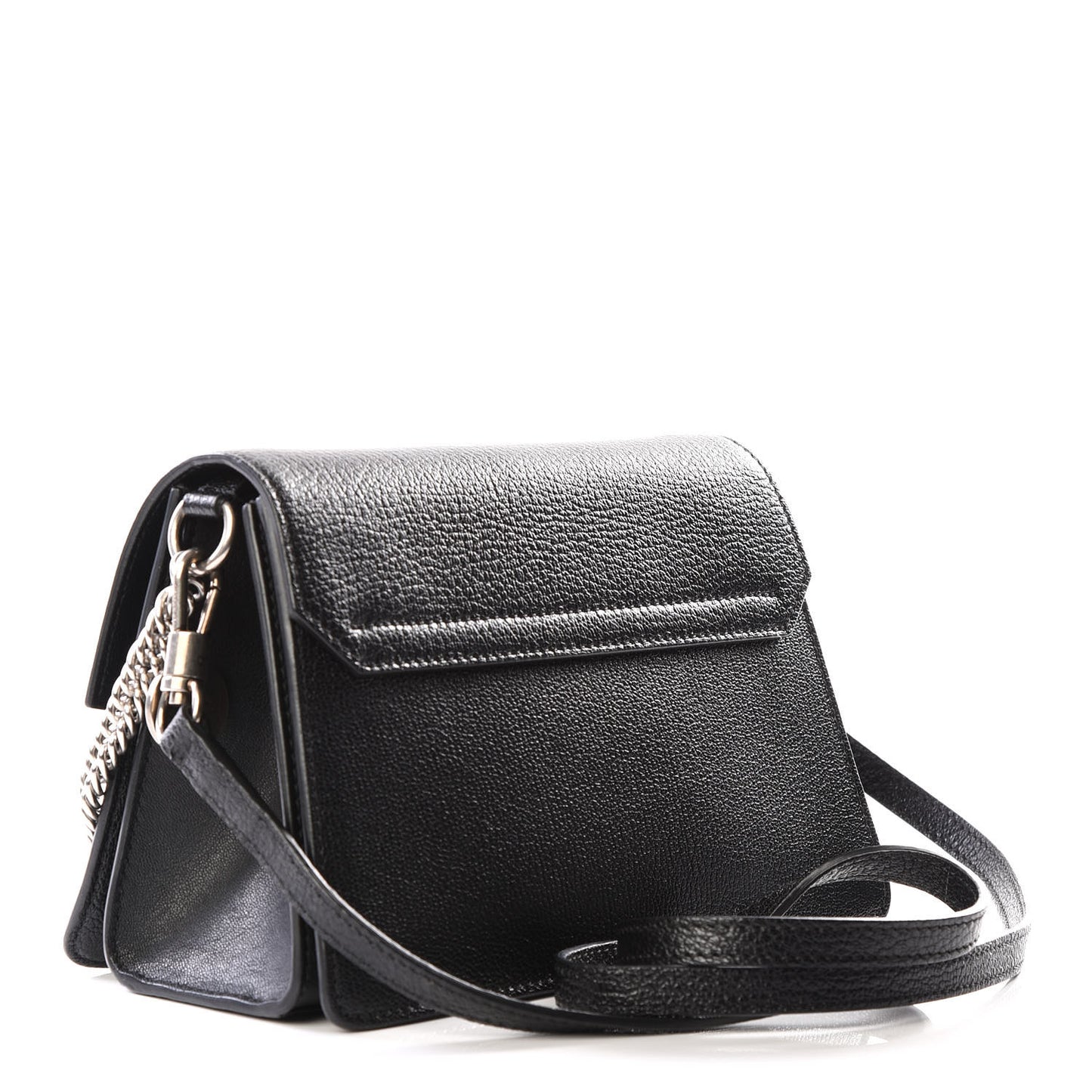 Goatskin Small GV3 Shoulder Bag Black