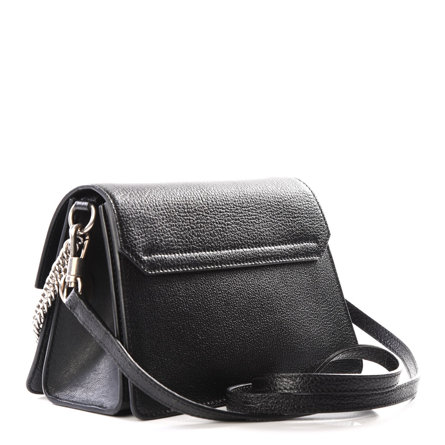 Givenchy Goatskin Small GV3 Shoulder Bag Black 2 of 8