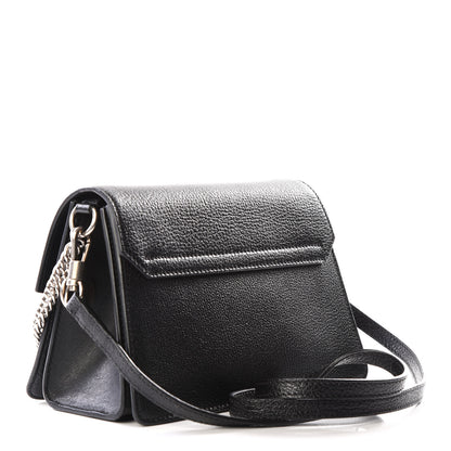 Givenchy Goatskin Small GV3 Shoulder Bag Black 2 of 8