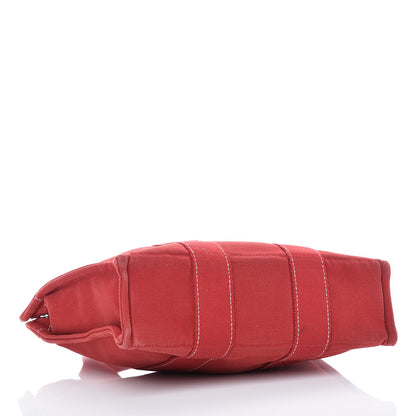 Hermes Canvas Fourre Tout PM Red 4 of 18