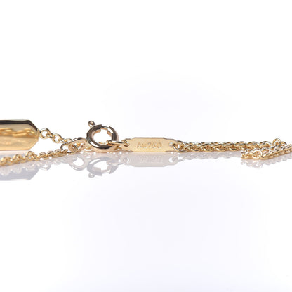 Tiffany 18K Yellow Gold Small Tag Chain Bracelet 4 of 6