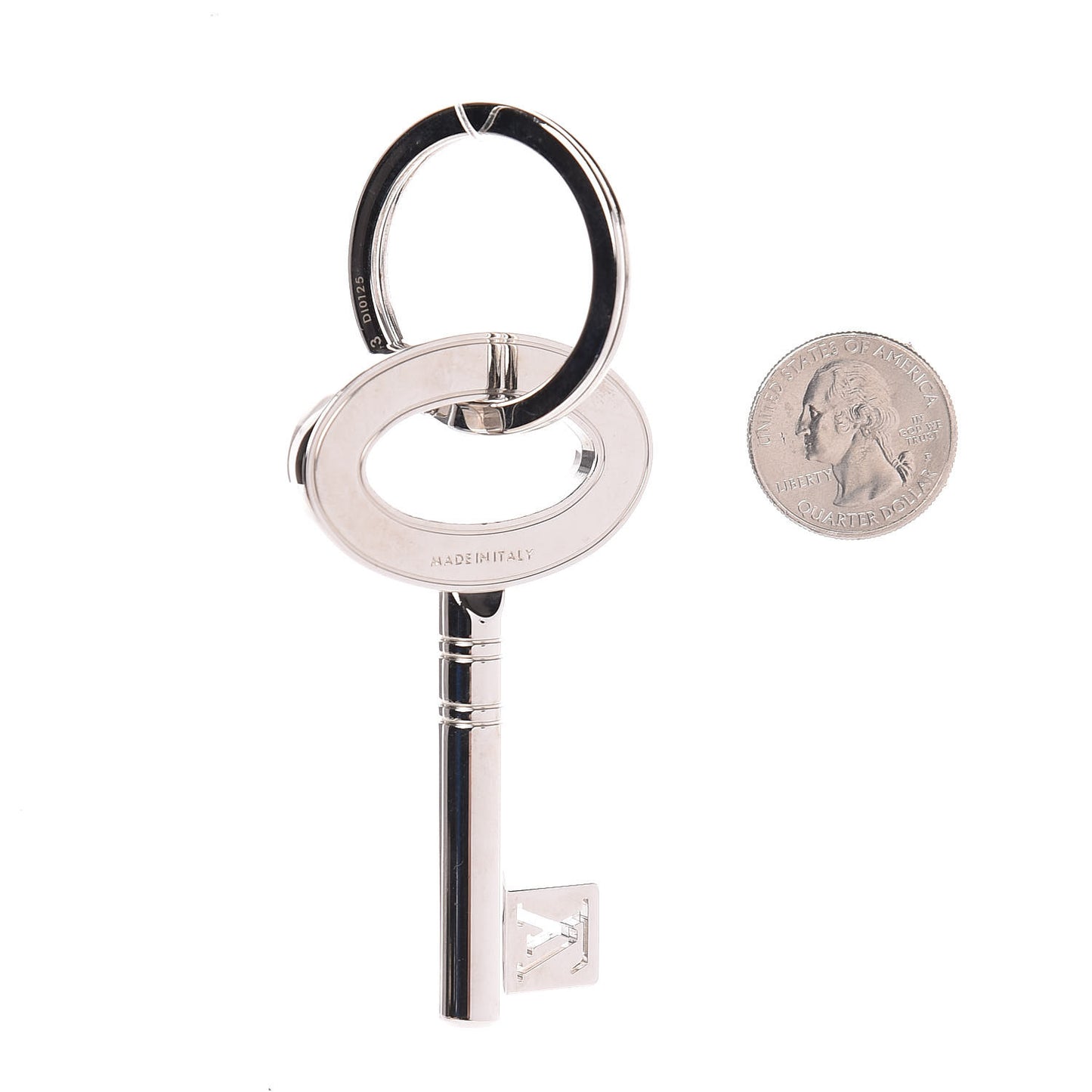 Travel Key Key Holder Silver