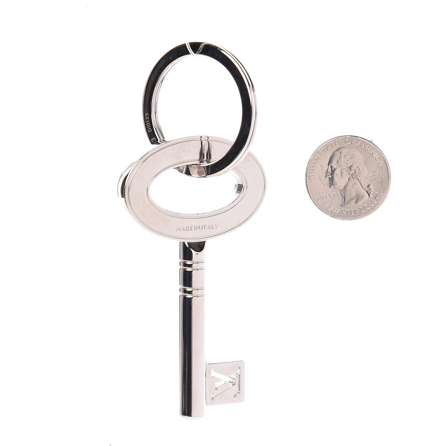 Louis Vuitton Travel Key Key Holder Silver 3 of 4