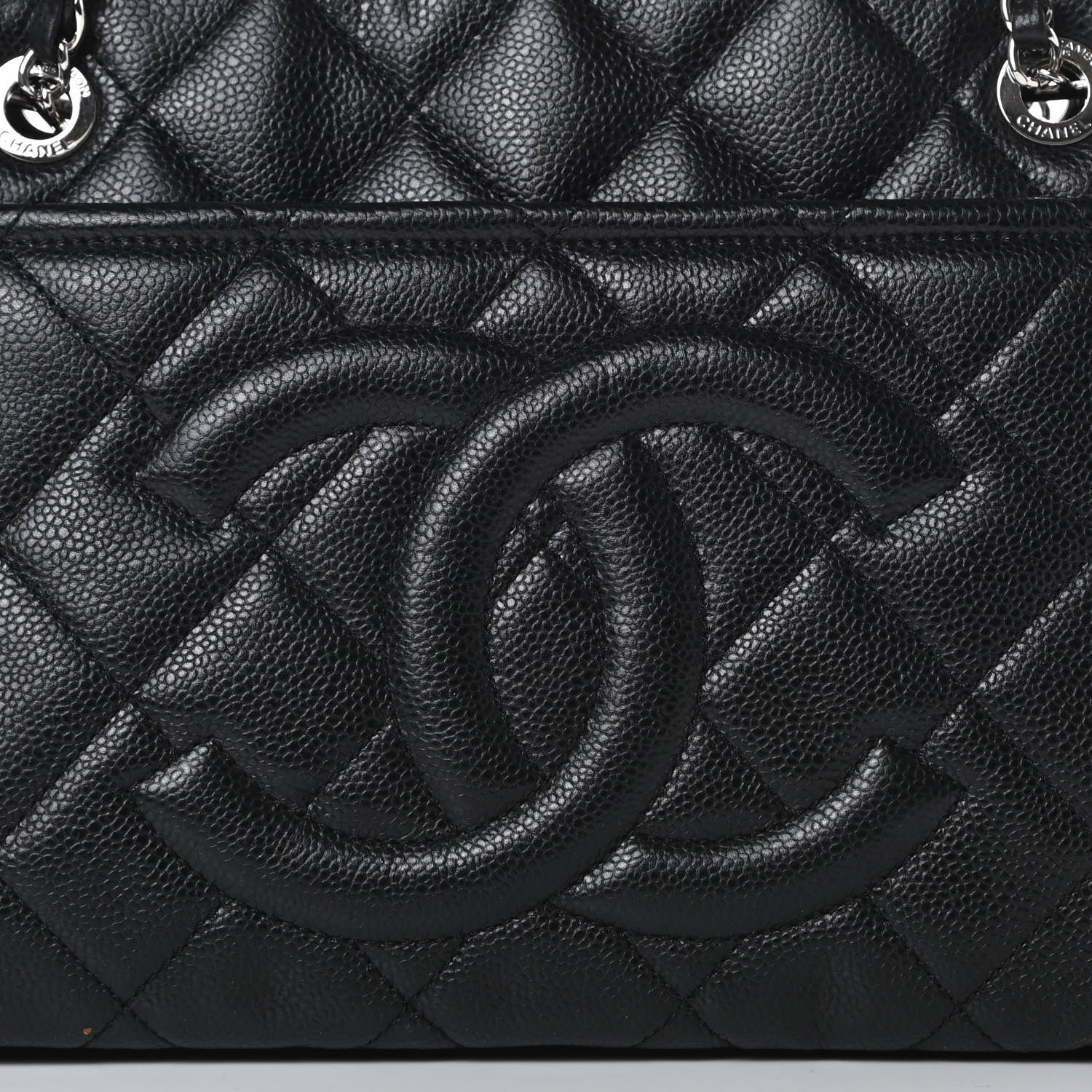 Chanel Caviar Quilted Timeless CC Soft Tote Black 8 of 11