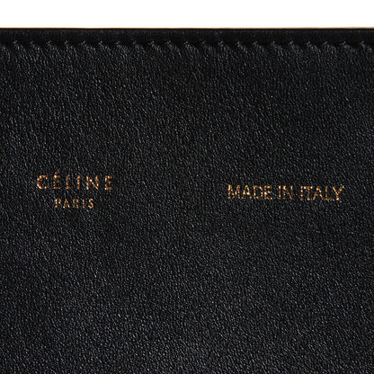 Celine Smooth Calfskin Triple Shopper Tote Black 7 of 8