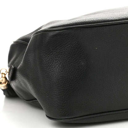 Gucci Pebbled Calfskin Medium Soho Bowler Black 9 of 18