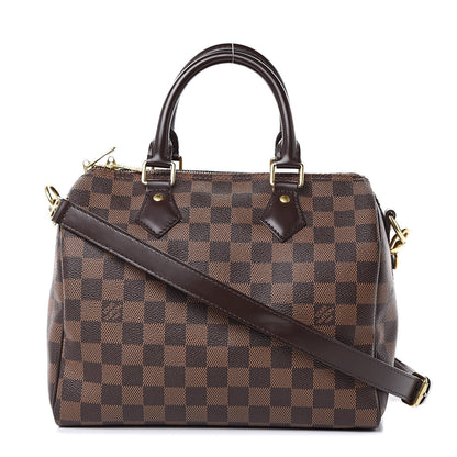 Louis Vuitton Damier Ebene Speedy Bandouliere 25 1 of 12
