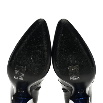 Christian Dior CHRISTIAN DIOR Soft Calfskin Ankle Boots 41 Black 6 of 8