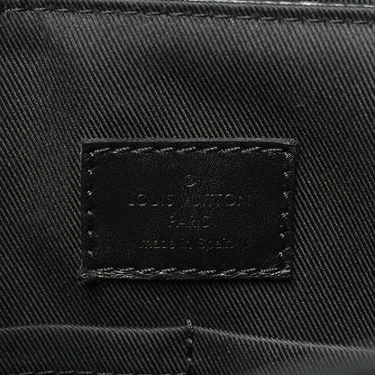Louis Vuitton Monogram Eclipse Saumur Messenger NV Black 6 of 9