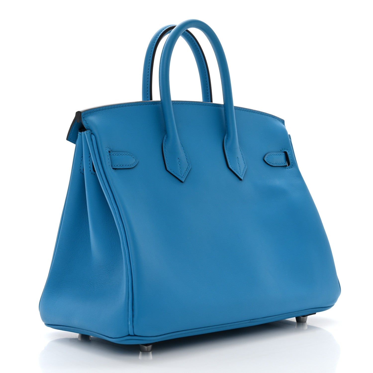 Hermes Swift Birkin 25 Bleu Frida 3 of 11