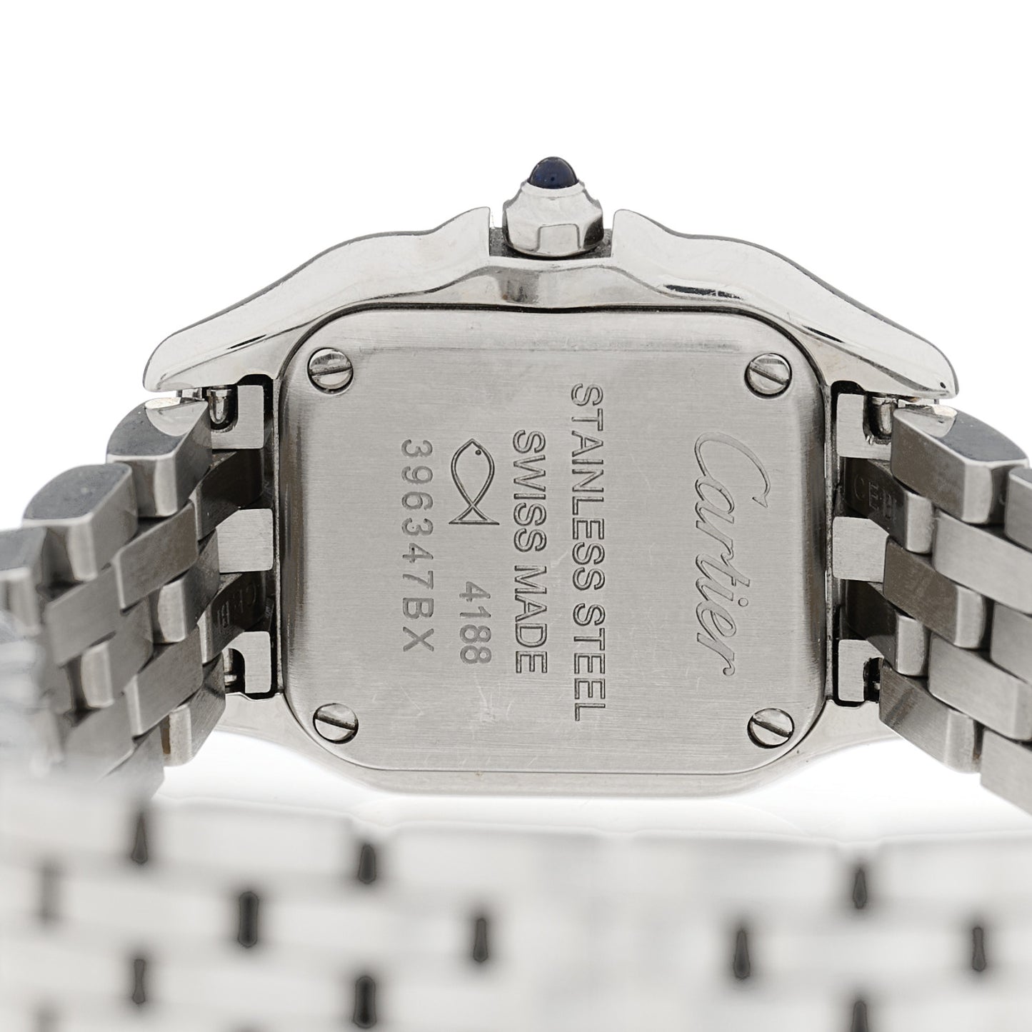 Stainless Steel 19mm Panthere Quartz Watch