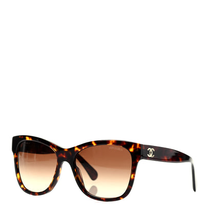 Chanel Acetate Runway Square Sunglasses 5380 Dark Tortoise 1 of 6