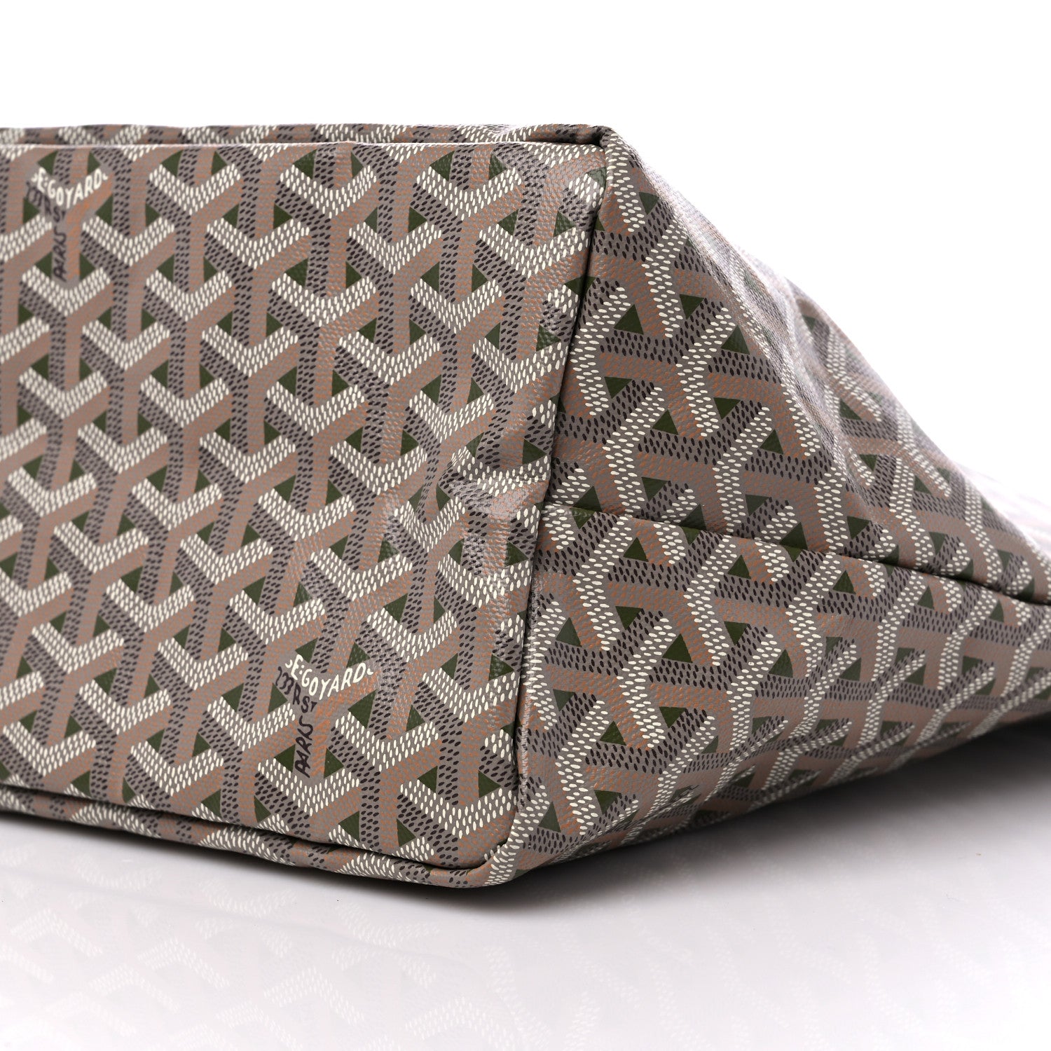 Goyard Goyardine Saint Louis Claire Voie PM Khaki 10 of 10