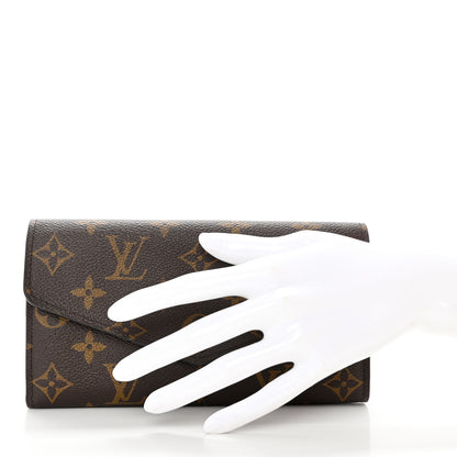 Louis Vuitton Monogram Sarah Wallet NM 2 of 9