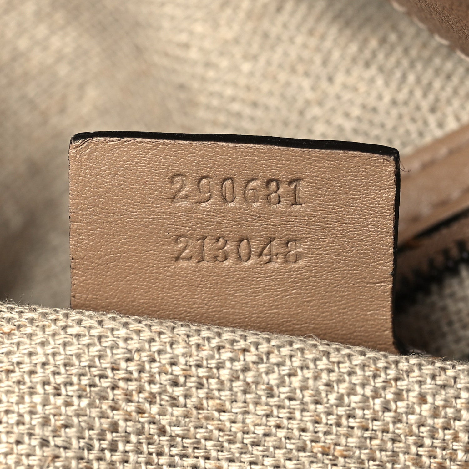 Gucci Lambskin 1970 Large Shoulder Bag Beige 7 of 9