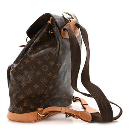 Louis Vuitton Monogram Montsouris GM Backpack 3 of 10
