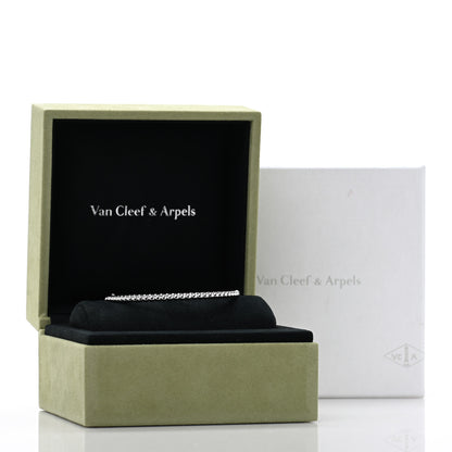 Van Cleef & Arpels 18K White Gold Perlee Pearls of Gold Bracelet L 4 of 4